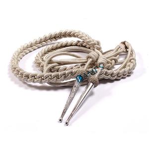 Cordon Aiguillette de conception personnalisée en gros Équipement d'uniforme d'officier de cérémonie Aiguillette d'épaule - Product Image 3