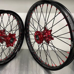 Achetez un nouveau jeu de roues Talon Red Wheel Set Excel Rims 19 | 21 - Product Image 1