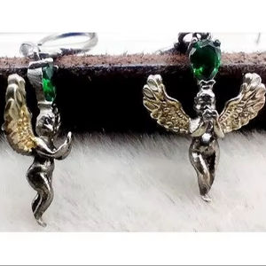 Pendientes Colgantes Hechos a Mano en Plata de Ley 925 para Mujer |   Joyería de Piedras Preciosas de Moda al por Mayor - Product Image 1