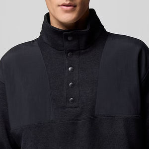 Sweat-shirt à col rond pour hommes, pour les acheteurs en gros, matière confortable, coupe décontractée, manches longues, logo personnalisé, 2026 - Product Image 2