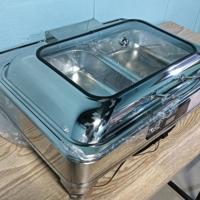 Hydraulischer Elektrischer Chafing Dish aus Edelstahl 9L mit Intelligenter Digitaler Temperaturregelung für Restaurants und Buffets