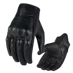 Gants de moto en cuir véritable pour hommes et femmes avec logo personnalisé/design Gants de moto de course avec gamme bon marché - Product Image 2
