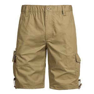 Pantalones cortos de carga de diseño personalizado para adultos Pantalones cortos de golf de color personalizado Patrón sólido Pantalones cortos de verano ligeros con servicio OEM - Product Image 1