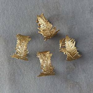 High Quality Gold Plated Napkin <b>Ring</b> with Unique Leaf Design Modern Look Luxury Royal Tableware for Wedding Home - Product Image 4