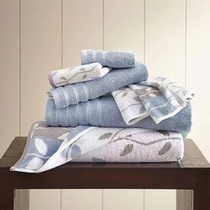 Serviettes d'hôtel 100% coton jacquard à séchage rapide, motif personnalisé, douces et séchant rapidement, avec fonctionnalités - Product Image 3