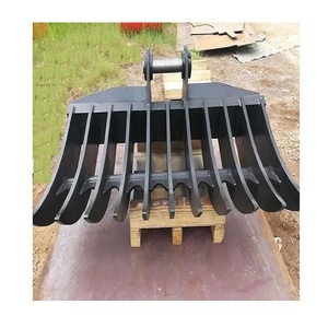 Low Price Small <b>Rake</b> Root Bucket For 2 Ton <b>Excavator</b> - Product Image 3