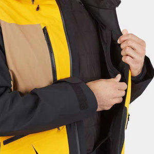 Veste Softshell pour homme, sur mesure, chaude pour l'hiver, avec col montant et logo frontal, haute qualité, écologique, à capuche, vente en ligne - Product Image 5