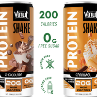 Fabrication de boissons / Marque privée OEM - Boisson protéinée 330 ml avec saveur vanille et énergie - Prêt à expédier - Échantillon gratuit