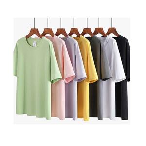 T-shirts pour hommes en coton 100% en gros, taille plus, manches courtes, surdimensionnés, impression par sublimation personnalisée, respirants, écologiques - Product Image 2