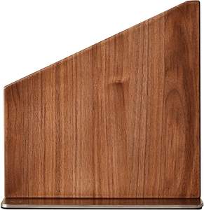 <b>Knife</b> Stand, Magnetic Display for <b>Safe</b> Storage, Walnut Professional Quality Wood <b>Knife</b> Organizer - Product Image 3