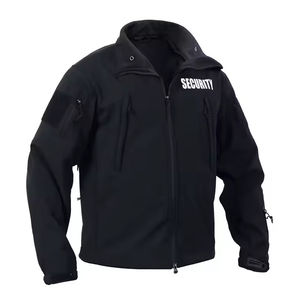 Chaqueta de Seguridad Personalizada de Color Negro Sólido con Chaqueta de Seguridad Laboral a Precio Accesible OEM - Product Image 1
