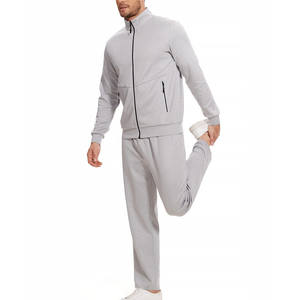 Conjunto de dos piezas para hombre liso a granel, estampado personalizado, deportivo, poliéster, algodón, Unisex, chándales para correr, de gran tamaño, ajustado, para hombre - Product Image 4