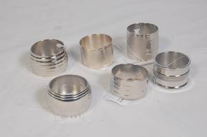 Servilletero De Oro suave con forro de latón para boda, fiesta, cena, decoración de mesa, servilletero de Metal minimalista - Product Image 5