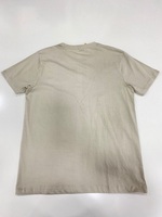 T-shirts pour hommes 100% coton, couleur unie, vierges, brodés, de haute qualité, tricotés, respirants, écologiques, couleurs et tailles personnalisées, col rond