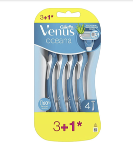 Gillette Venus-Maquinilla de afeitar desechable extra suave y sensible para mujer, 3 unidades, color rosa, venta al por mayor - Product Image 5