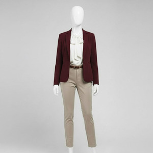 Top qualité femmes Blazer couleur unie à manches longues bouton unique bureau dames femmes costume affaires femmes vestes PAR HI 2026 - Product Image 4