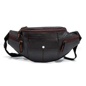 Lightweight Leather <b>Waist</b> <b>Bag</b> <b>For</b> <b>Women</b> Trendy Crossbody Stylish Compact Leather <b>Waist</b> <b>Bag</b> <b>For</b> Summer Travel Fashion - Product Image 1