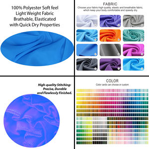 Impresión de logotipo personalizado ropa deportiva fabricante 100% tela transpirable estirable fútbol entrenamiento babero malla camisa estilo superior - Product Image 5