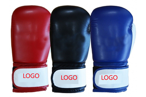Guantes de boxeo para hombre con logotipo personalizado, diseño OEM, Yasin lleva Equipo de Boxeo de entrenamiento deportivo, guantes de PU MMA, guantes de boxeo OEM para gimnasio - Product Image 3