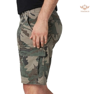 Nouveau short classique cargo stretch de qualité supérieure pour hommes avec plusieurs poches usure régulière vente en gros service OEM de BD - Product Image 3