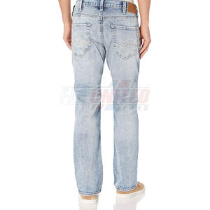 Pantalones vaqueros elásticos de Estilo Vintage informales para hombre, ligeros con cintura cómoda y ajuste cónico - Product Image 5