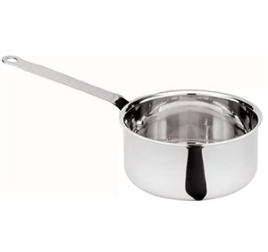Poêle à frire en acier inoxydable plaqué argent de haute qualité Design élégant pour la maison et l'hôtel Cuisson Pot à vaisselle de qualité alimentaire - Product Image 2