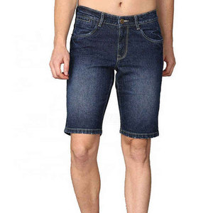 <b>Men</b>’s Fashionable New Style Jeans <b>Shorts</b> Slim Fit Knee Length Jeans <b>Shorts</b> OEM Service Low MOQ Jeans <b>Shorts</b> For <b>Men</b> - Product Image 1
