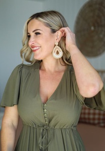 Fabricantes Plain Lady Summer Rayon Fabric Long Plain Blue Ladies Dress Boho Cómodo Loose Women Casual Maxi Floral Dress - Product Image 5