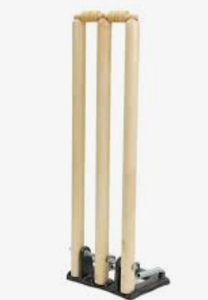 2025 tocones traseros de resorte de madera de calidad duradera con base de hierro 3 tocones, 2 fianzas y 1 base para práctica de cricket - Product Image 2