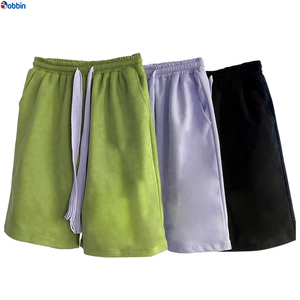 Shorts de basket-ball en coton personnalisés pour hommes, shorts de sport hip-hop personnalisés pour hommes, impression 3D en relief, shorts d'été avec cordon de serrage - Product Image 4