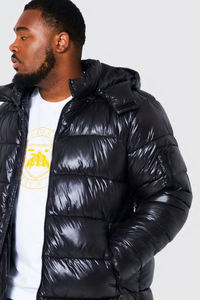 Chaquetas acolchadas transpirables con aislamiento de invierno para hombre Poliéster Premium - Product Image 2