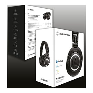 Auriculares con micrófono Bluetooth M SERIES Studio Black ATH M50XBT2 - Product Image 2