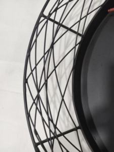 Panier à fruits rond élégant en métal 2026, plateau de table de luxe pour la cuisine, la salle à manger, les cadeaux et la présentation d'événements - Product Image 4