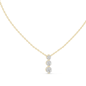 จี้เพชร CVD สร้างในห้องปฏิบัติการ 1.11 กะรัต คุณภาพ VVS-VS สี EF ทอง 18KT, 14KT, โรสโกลด์, เยลโลว์โกลด์, ไวท์โกลด์ เครื่องประดับหรูหรา - Product Image 1