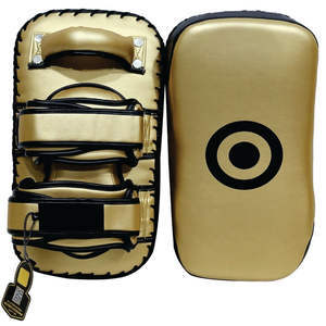 Professional <b>Muay</b> <b>Thai</b> Boxing Kickboxing Punching Kicking Blocking Training <b>Pad</b> Custom Logo Neoprene MMA Kick <b>Pads</b> OEM - Product Image 5