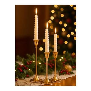 Best Selling Antique Finish Metal <b>Candle</b> <b>Holder</b> for Vintage Home Decor Wedding Centerpieces and Party Available for Best Price - Product Image 2