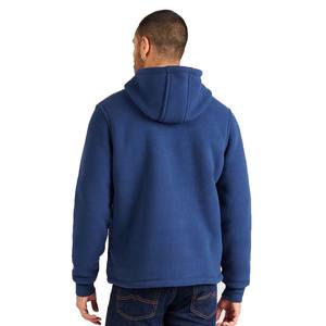 <b>Men</b> <b>Sherpa</b> <b>Lined</b> Heavyweight Warm Fleece Pullover <b>Hoodie</b> Tops Classic - Product Image 5