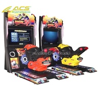 Machine de jeu d'intérieur de moto FF en acier inoxydable de haute qualité ACS, équipement de simulation à monnayeur, interface anglaise, colorée