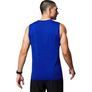 Camisetas sin mangas de algodón indio suaves y transpirables informales para hombre estilo tejido de punto - Product Image 2