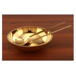 Pichet en laiton en acier inoxydable de qualité alimentaire facile à nettoyer pour manger servant à la maison restaurant hôtel fête-catégorie bol - Product Image 4