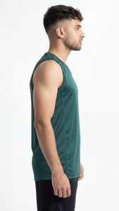 Maillot de basket-ball en jade profond de qualité supérieure pour les équipes modernes, les clubs d'entraînement, vêtements en maille respirante - Product Image 5