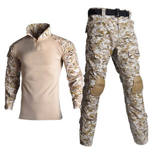 Uniforme de camouflage tactique respirant, imperméable, doux, léger, en polyester/coton, pour l'extérieur - Product Image 6
