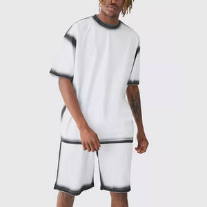 Nueva Tendencia al por Mayor, Camiseta de Verano para Hombre, Personalizada con Logotipo, Ligera, Holgada, de Algodón/Poliéster, de Secado Rápido, Transpirable, con Hombros Caídos - Product Image 3