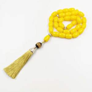 Resina Tasbih conexión duradera tradición islámica cuenta de oración Misbaha 33 hombre musulmán Rosario islámico Eid regalo tasbeeh tesbih - Product Image 5