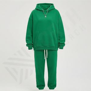 Ensemble de survêtement personnalisé élégant pour hommes et femmes, délavé au soleil, vente en gros, survêtement de haute qualité délavé à l'acide, vêtements de sport OEM, couleur personnalisée - Product Image 1