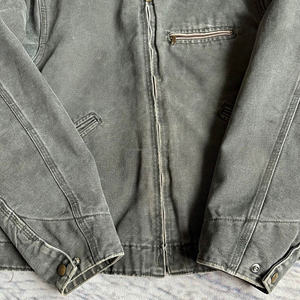 Veste en jean vintage délavée style Detroit pour homme, idéale pour l'hiver - Product Image 2