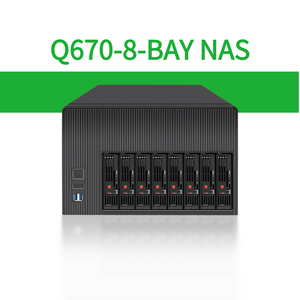 เมนบอร์ด NAS 8 ช่องใส่ฮาร์ดดิสก์ รุ่น Q670 - Product Image 6