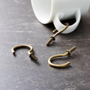 Handcrafted Antique Brass <b>Wall</b> <b>Hooks</b> for Classic and Elegant Interiors Golden Polished Finished <b>Wall</b> <b>Hooks</b> - Product Image 3