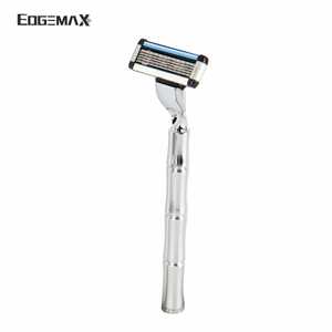 Người Đàn Ông Phổ Biến Của Thép Không Gỉ Xử Lý Cạo Râu Dao Cạo Với Có Thể Thay Thế 5 Lưỡi Dễ Dàng Rửa Mực Cho Râu & Cơ Thể Cạo Râu - Product Image 6