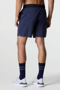 Hot New Design OEM 4 Way Stretch Workout Grey Active Gym Shorts Pantalones cortos para hombres 100% algodón short shot pattern shorts - Product Image 2